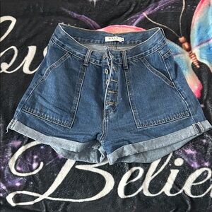 DISSH Dark Blue Jean Shorts